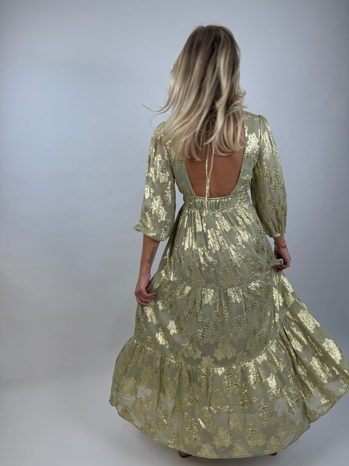 Langes Kleid Golden Summernights