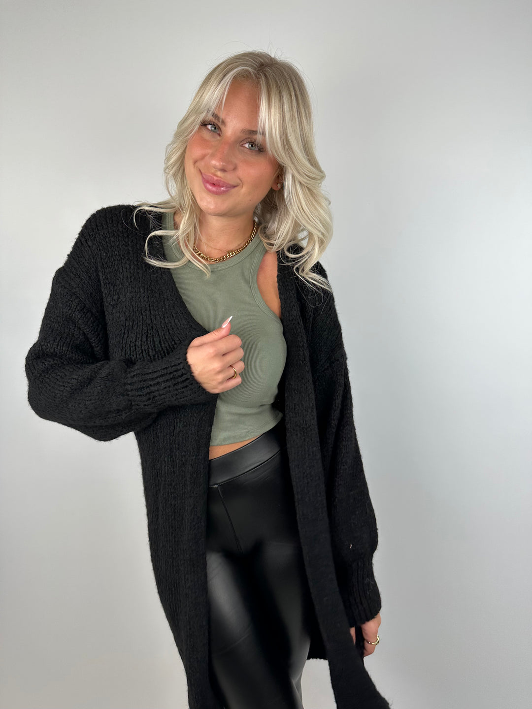 Langer Oversize Cardigan Super Cozy