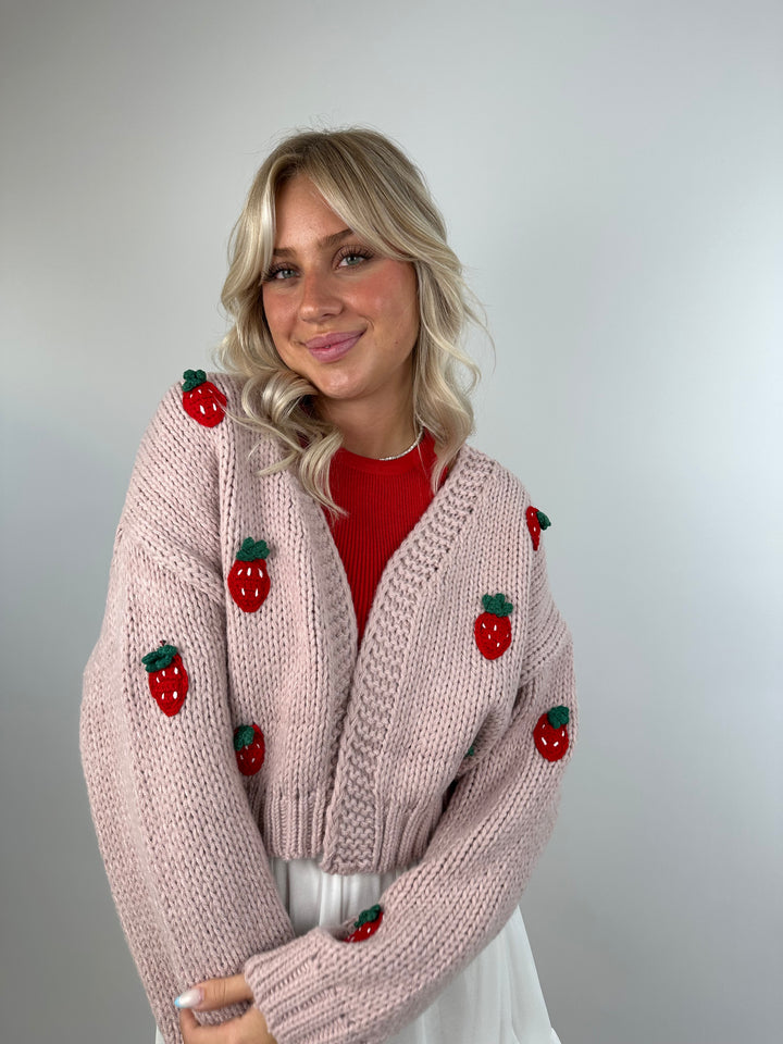 Offener Cardigan Sweet Strawberrys