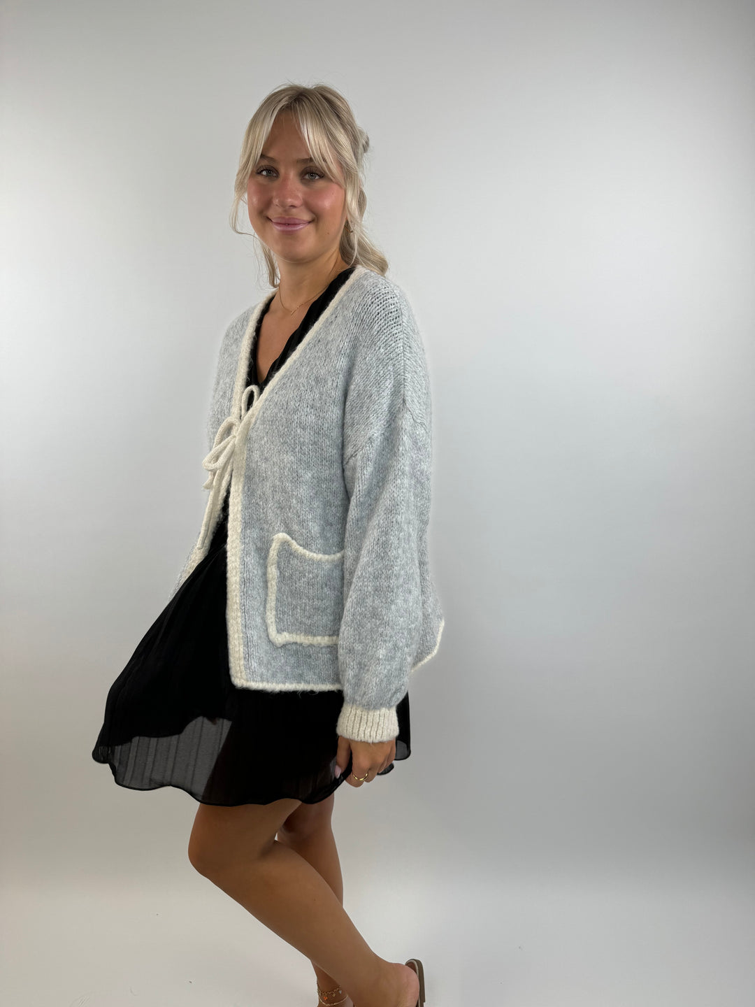 Oversize Cardigan Pretty Pastell