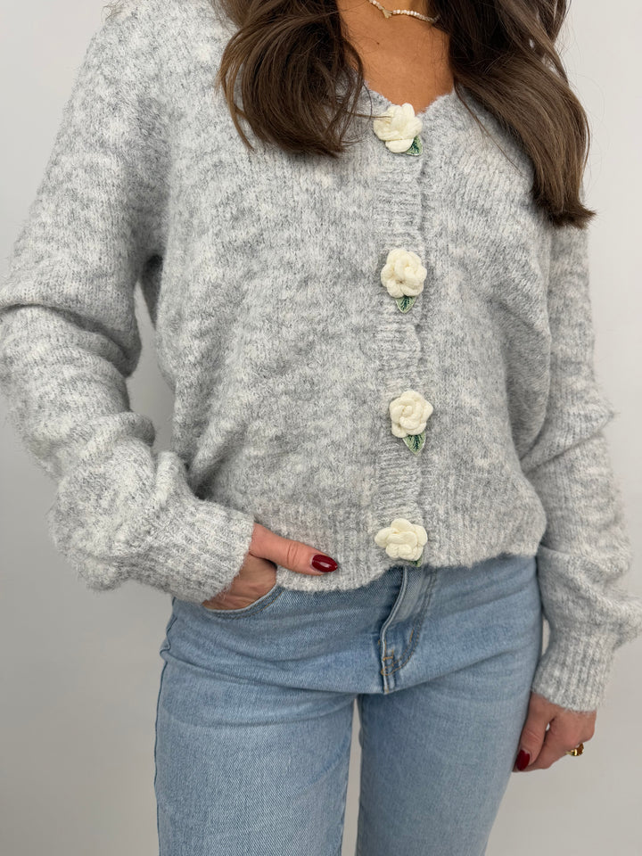 Cardigan Cute Roses