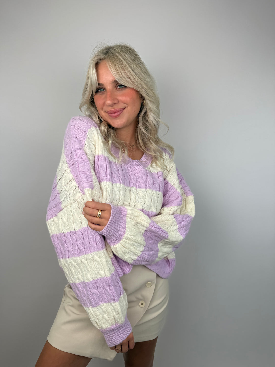 Pullover mit Zopfmuster Someday