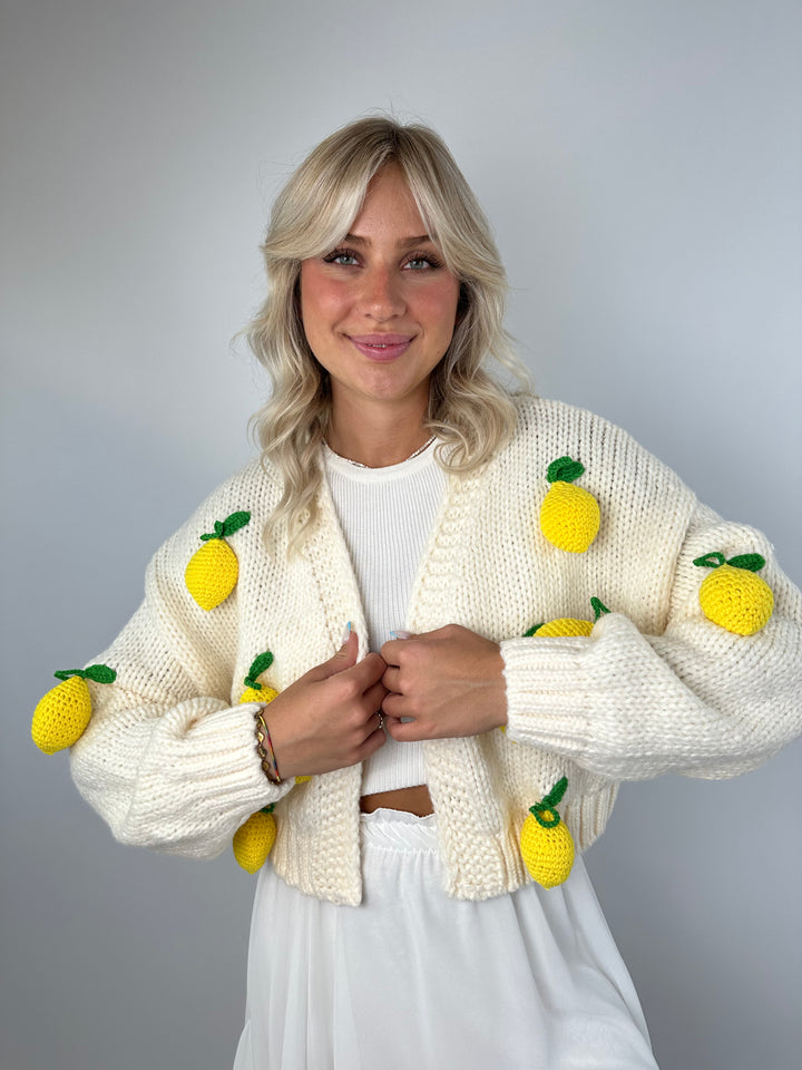 Offener Cardigan Lemon Love