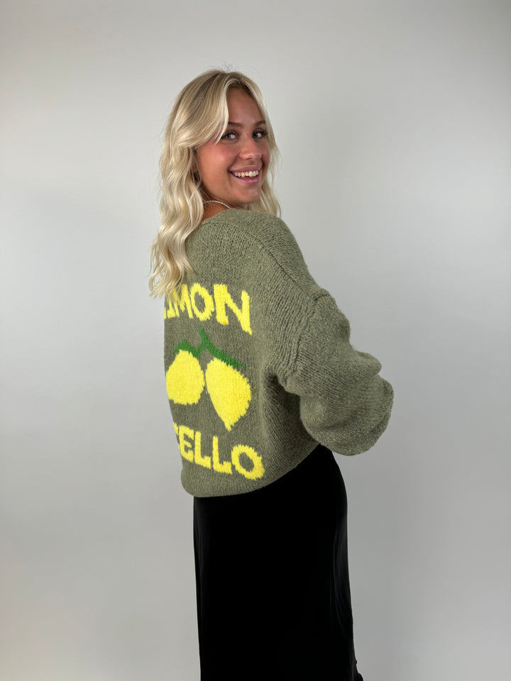 Cardigan Limoncello