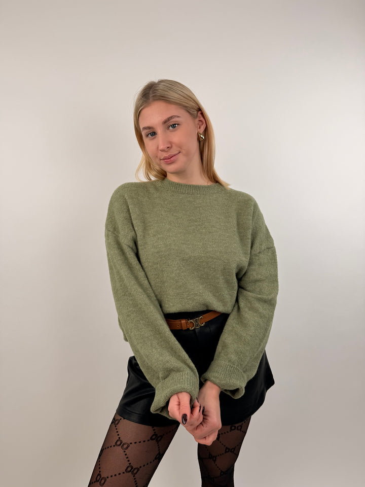 Basic Strickpullover Stella