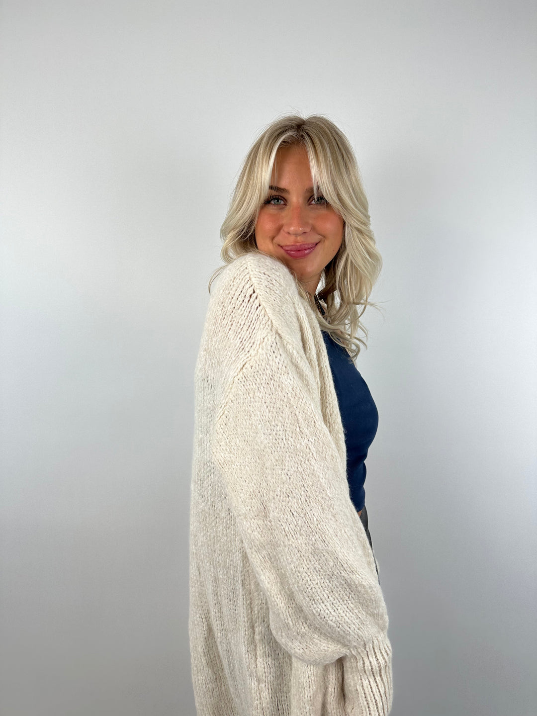 Langer Oversize Cardigan Super Cozy