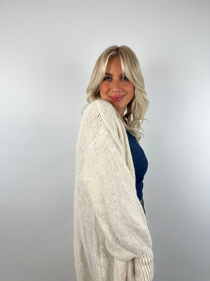 Langer Oversize Cardigan Super Cozy