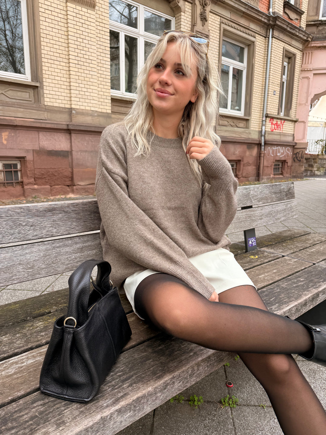 Oversize Strickpullover Amaja