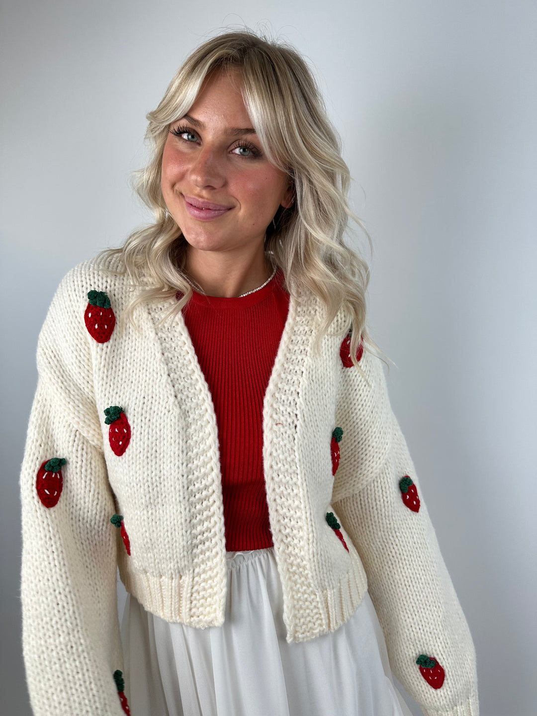 Offener Cardigan Sweet Strawberrys