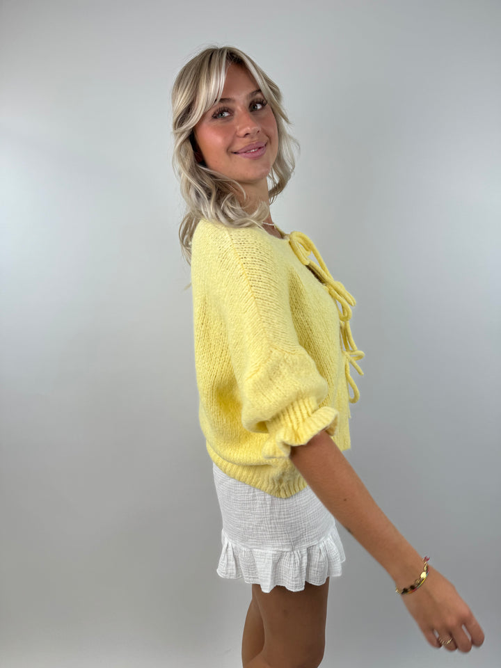 Cardigan mit Schleifen Lilly (3/4-Arm)