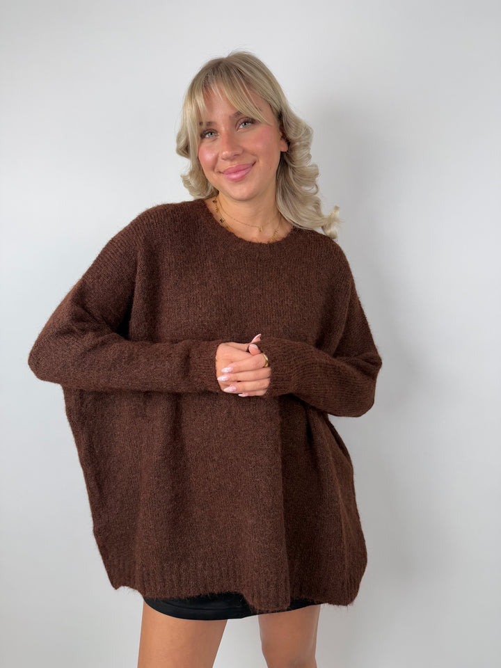 Oversize Strickpullover Casual Intense