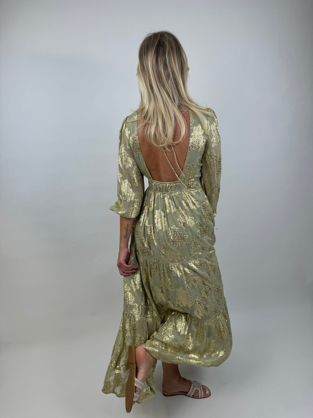 Langes Kleid Golden Summernights