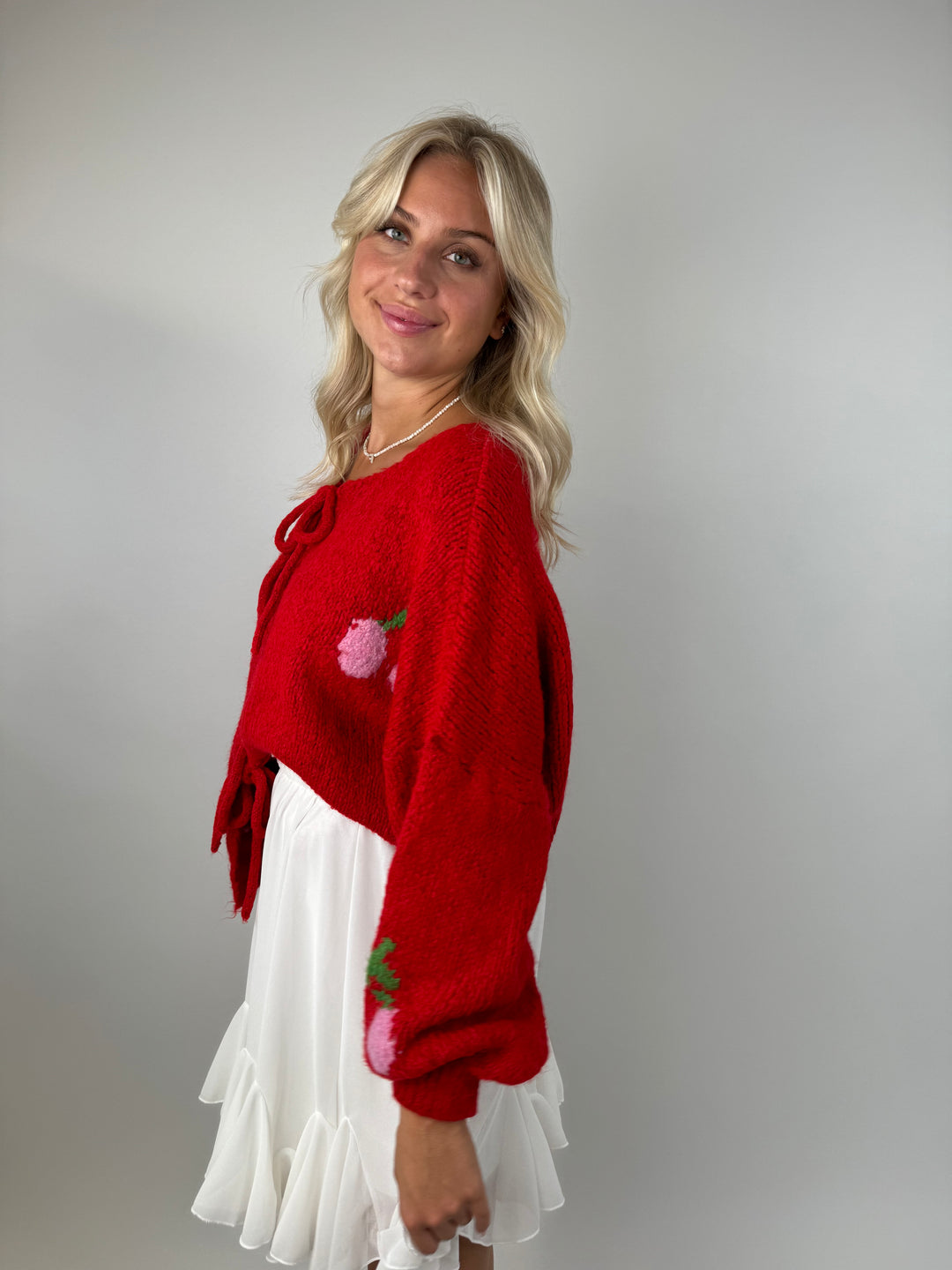 Cardigan mit Schleifen Cute Cherrys