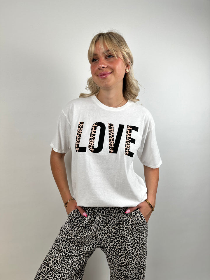 T-Shirt Black Leo Love