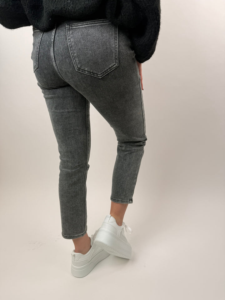 Graue Mom Jeans Rana (2705)