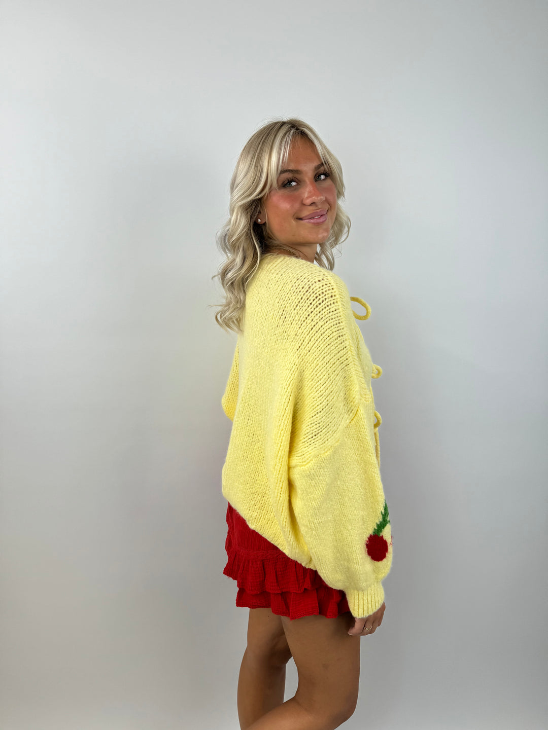 Cardigan mit Schleifen Cute Cherrys