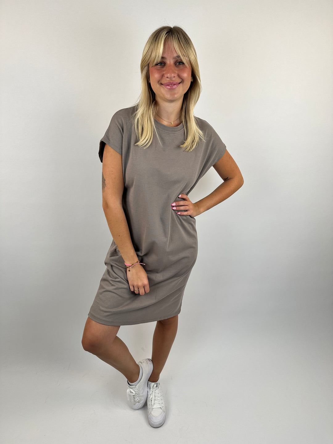 Basic Baumwollkleid Lauren