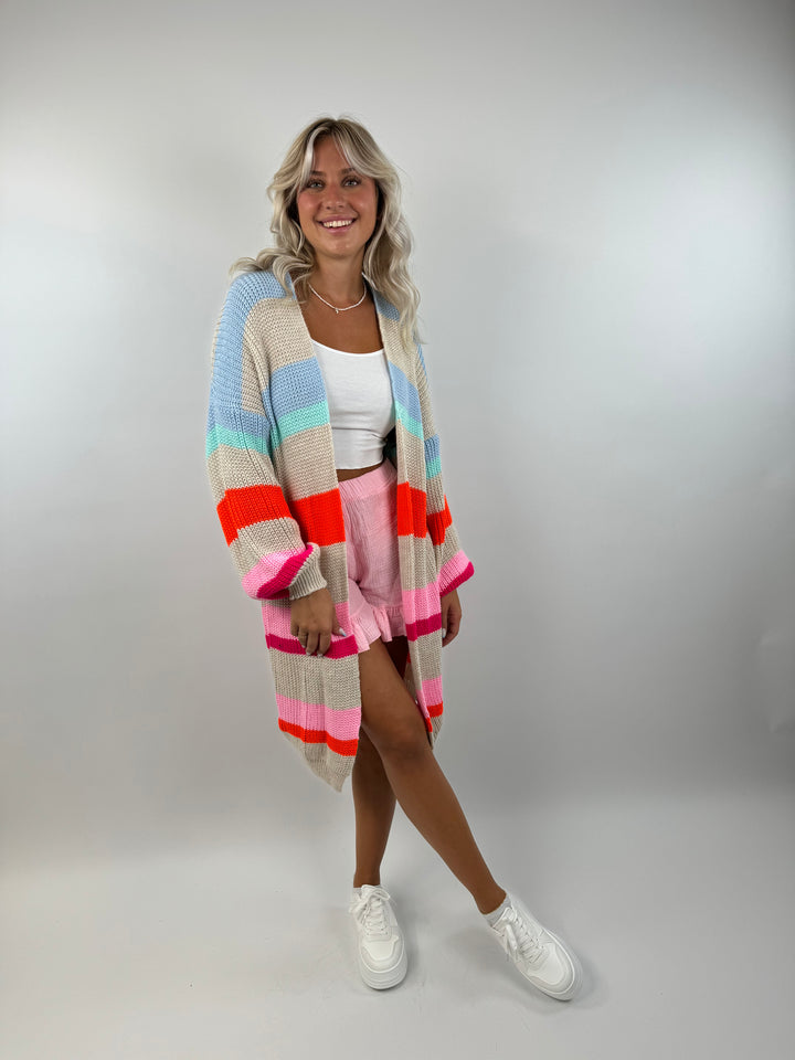 Langer Cardigan Good Vibes