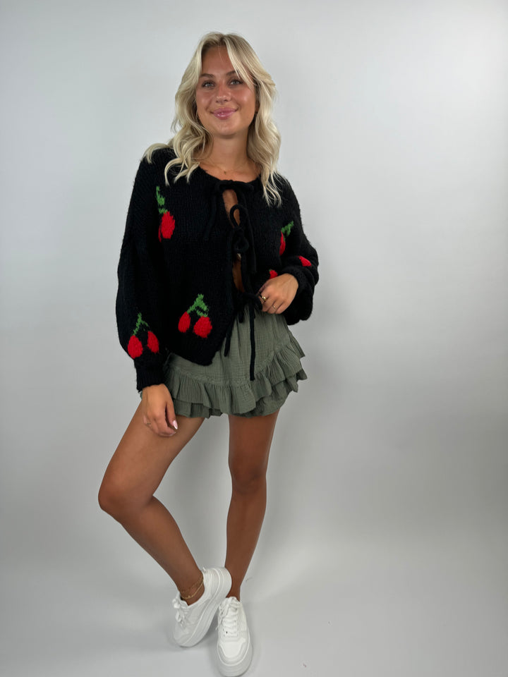 Cardigan mit Schleifen Cute Cherrys