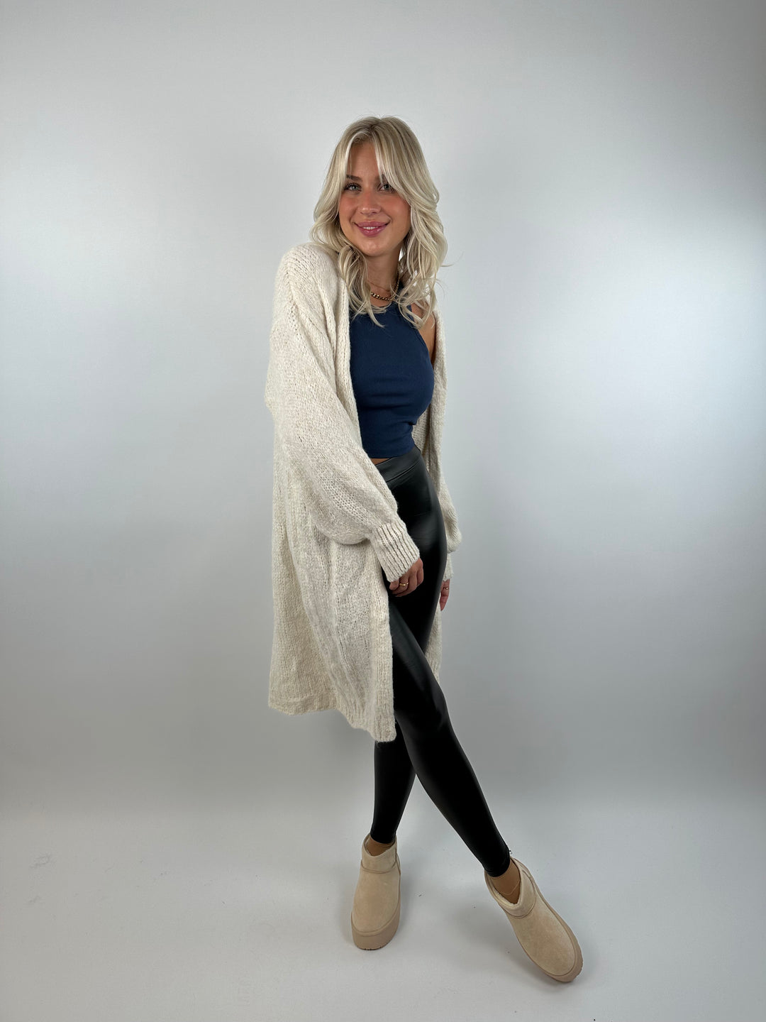 Langer Oversize Cardigan Super Cozy