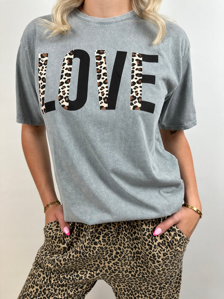 T-Shirt Black Leo Love