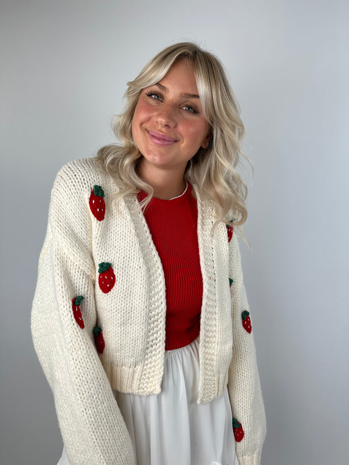 Offener Cardigan Sweet Strawberrys