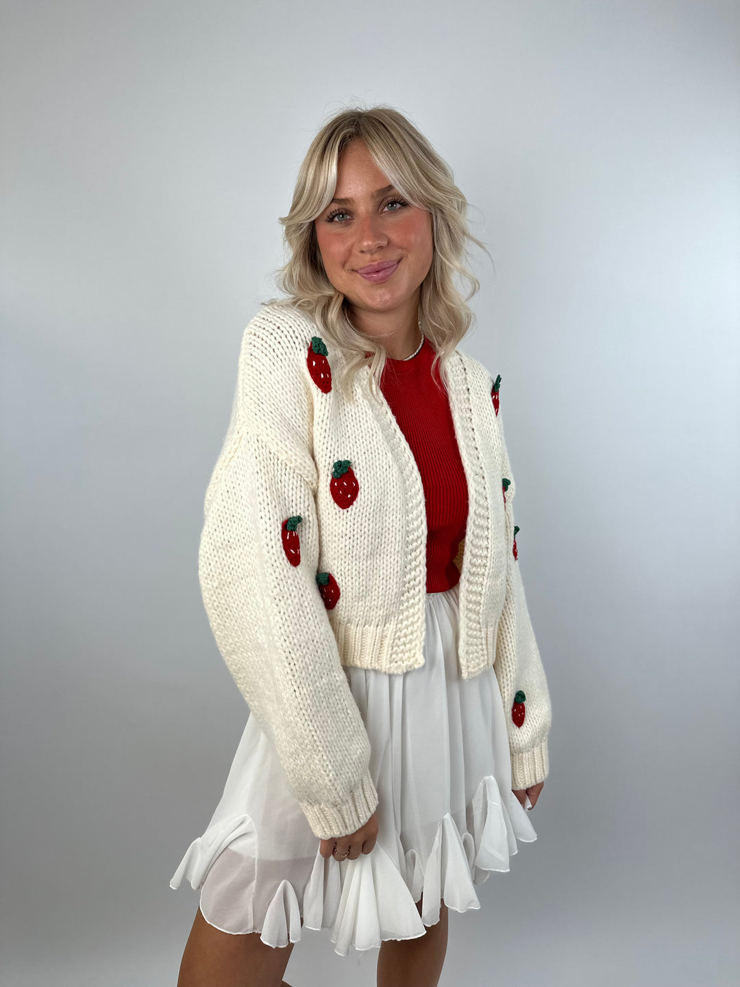 Offener Cardigan Sweet Strawberrys