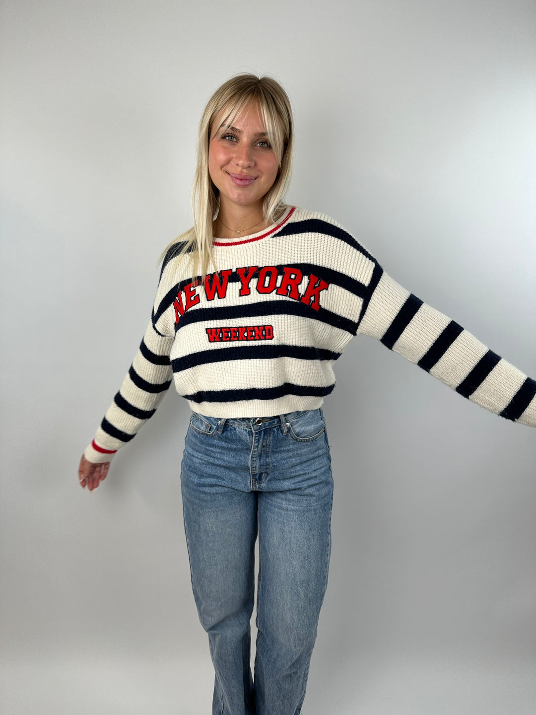 Cropped Pullover New York