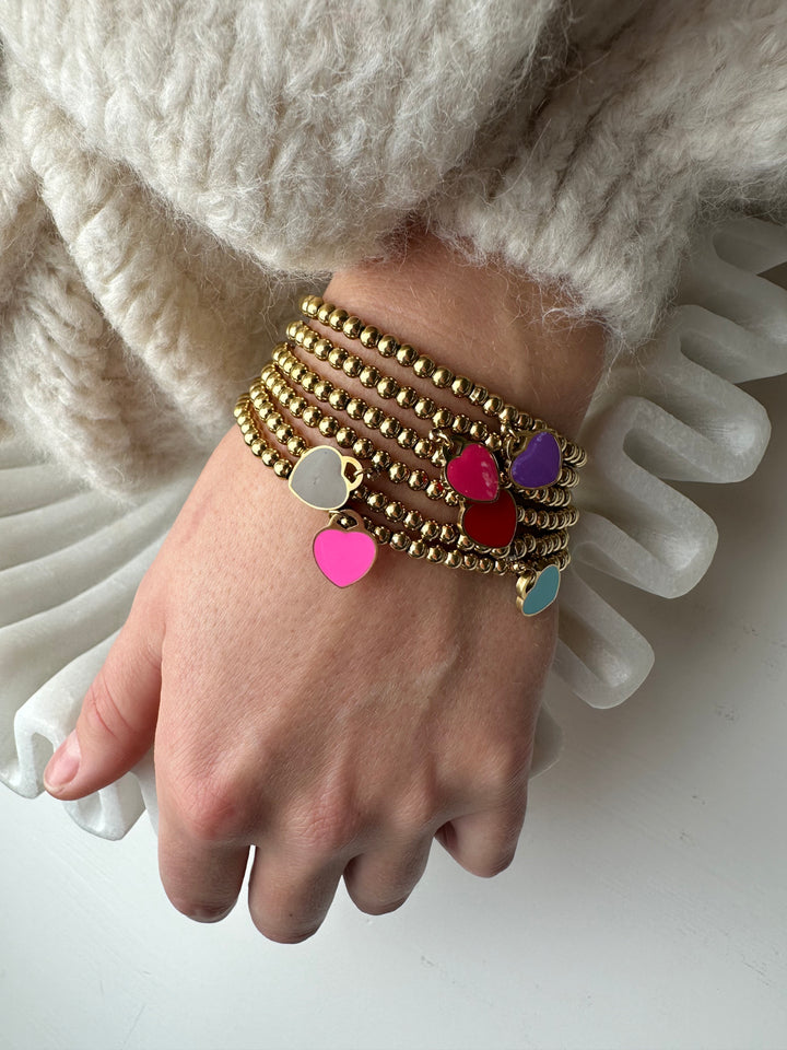 Armband Colorful Hearts