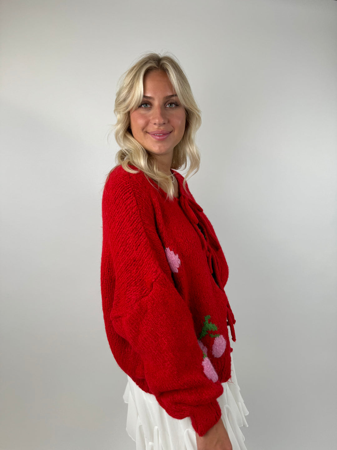 Cardigan mit Schleifen Cute Cherrys