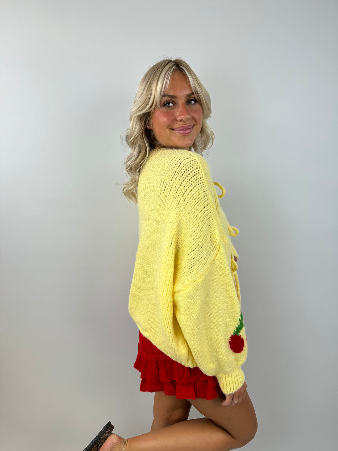 Cardigan mit Schleifen Cute Cherrys