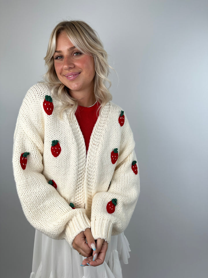 Offener Cardigan Sweet Strawberrys