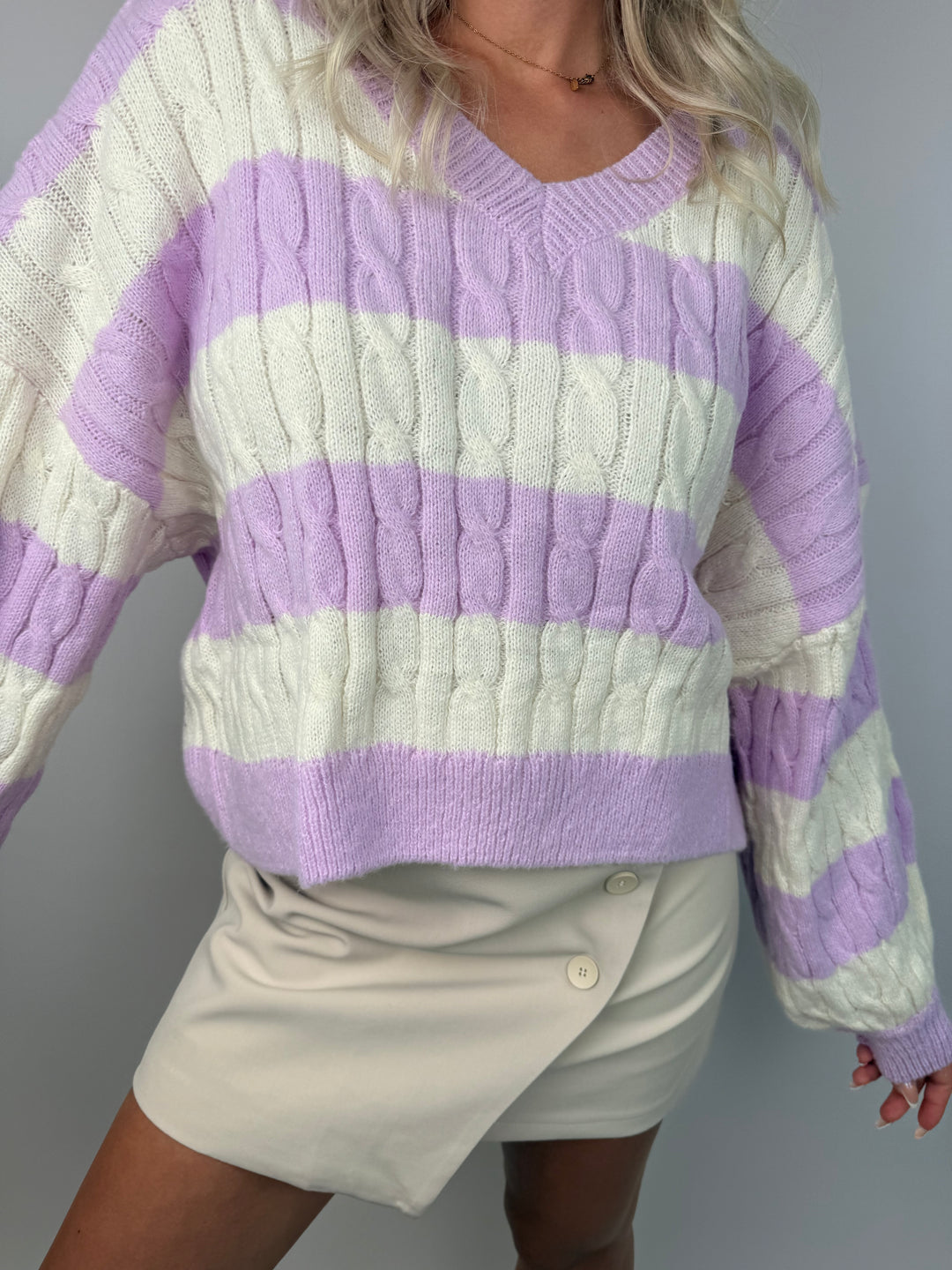 Pullover mit Zopfmuster Someday