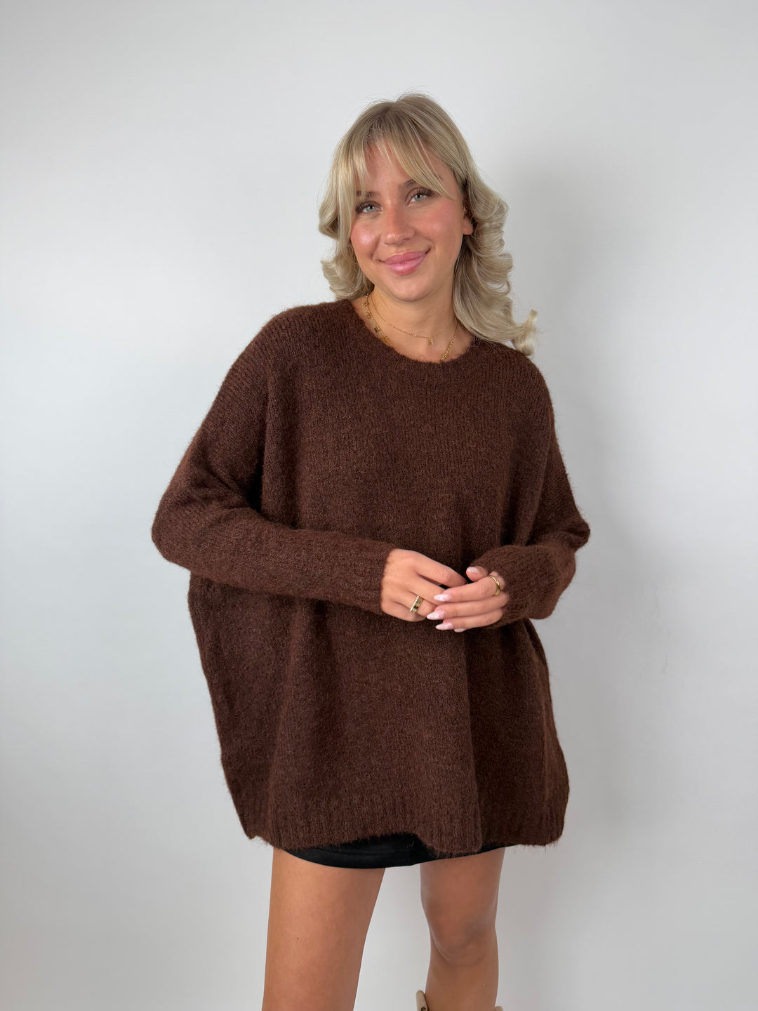 Oversize Strickpullover Casual Intense