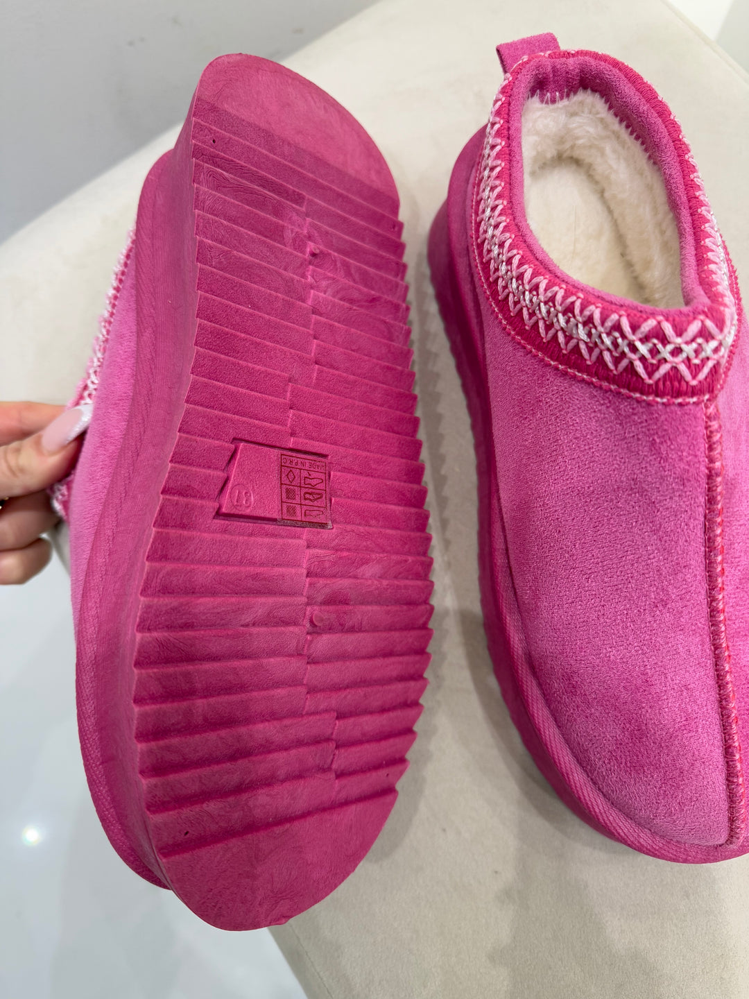 PLATEAU SLIPPER PINK GR. 37 (B-WARE)