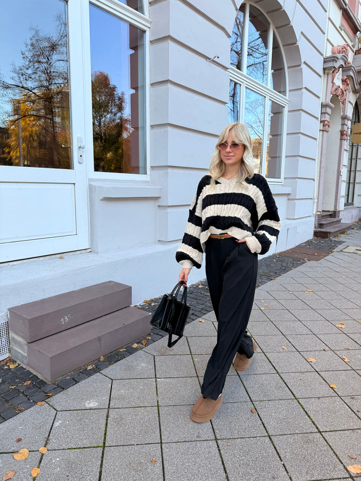 Pullover mit Zopfmuster Someday