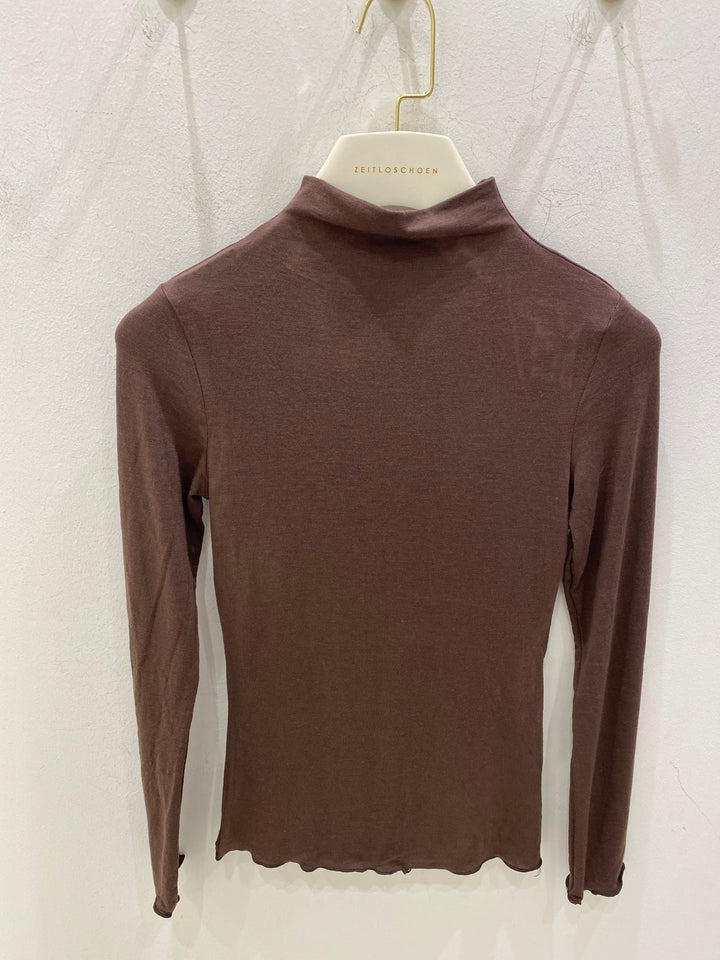 Super Soft Langarmshirt mit Kragen Nadja Gr. S/M (B-Ware)