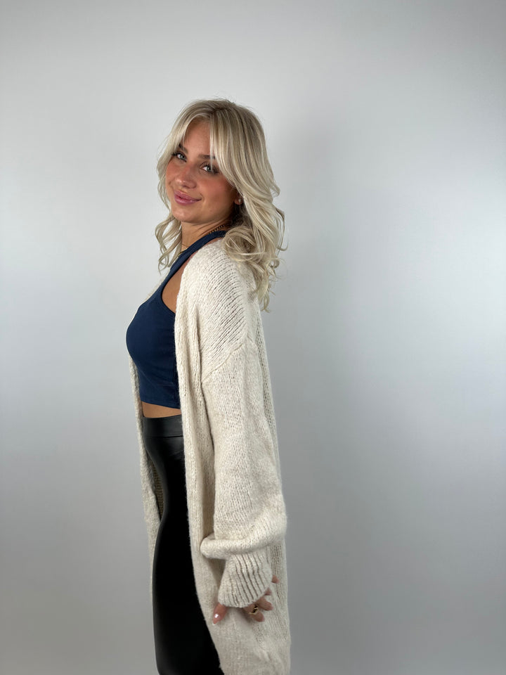 Langer Oversize Cardigan Super Cozy