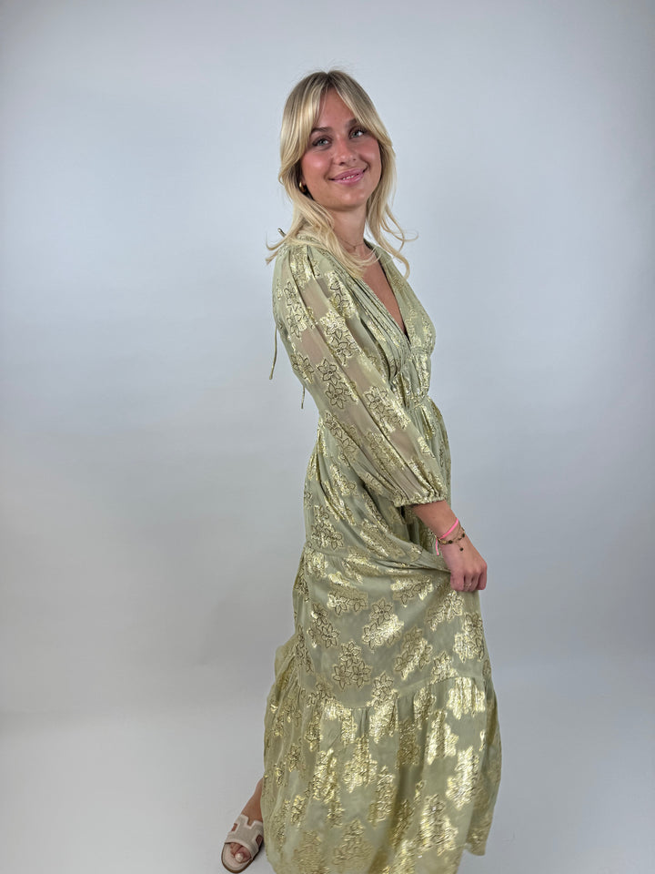 Langes Kleid Golden Summernights