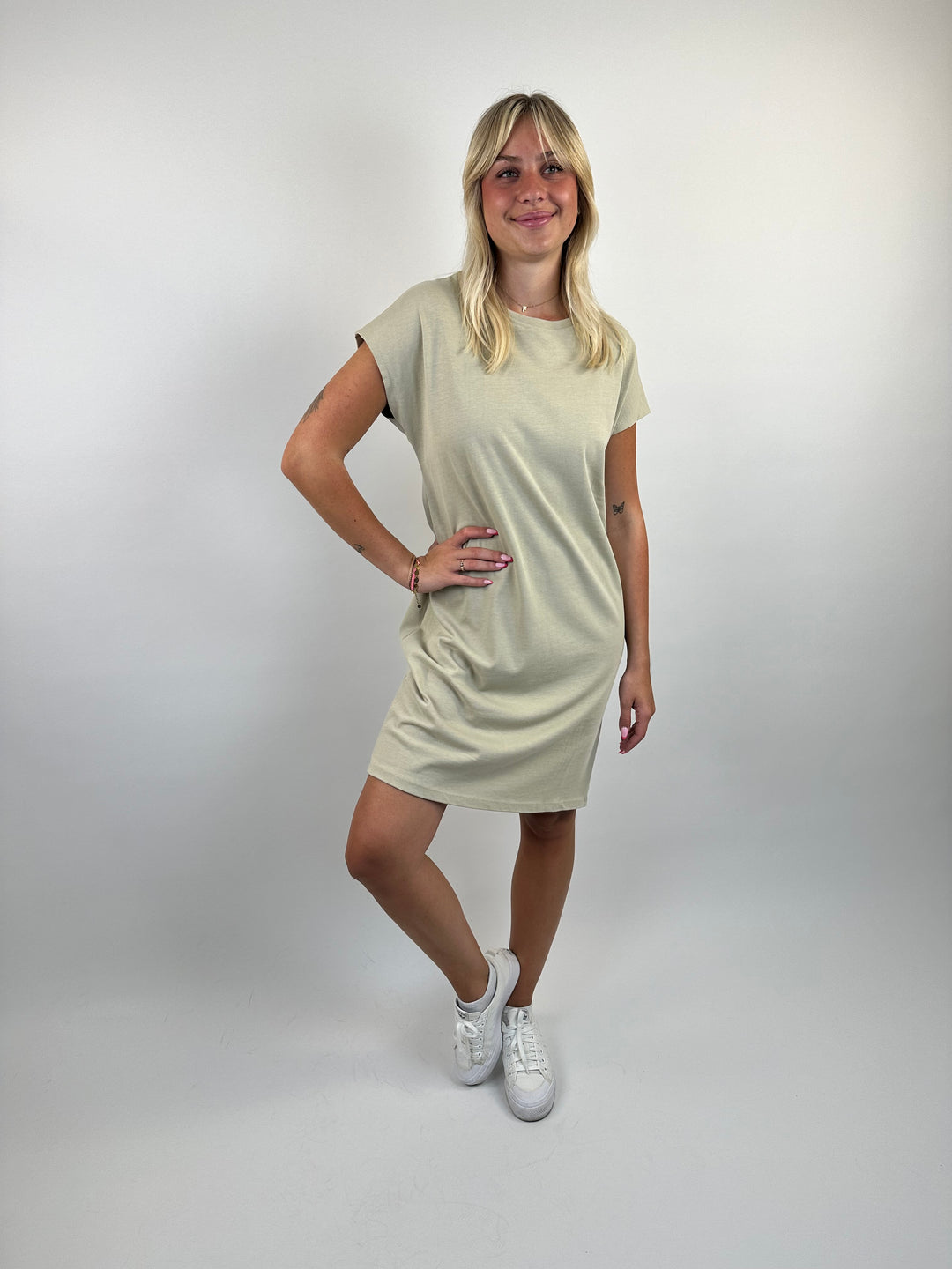 Basic Baumwollkleid Lauren