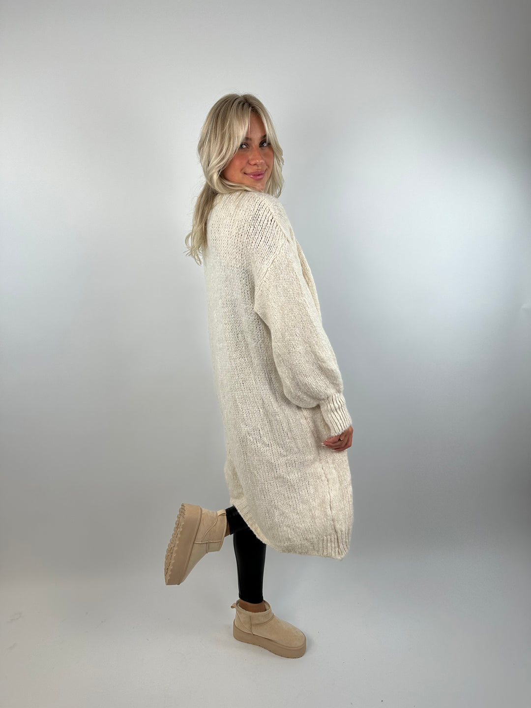 Langer Oversize Cardigan Super Cozy