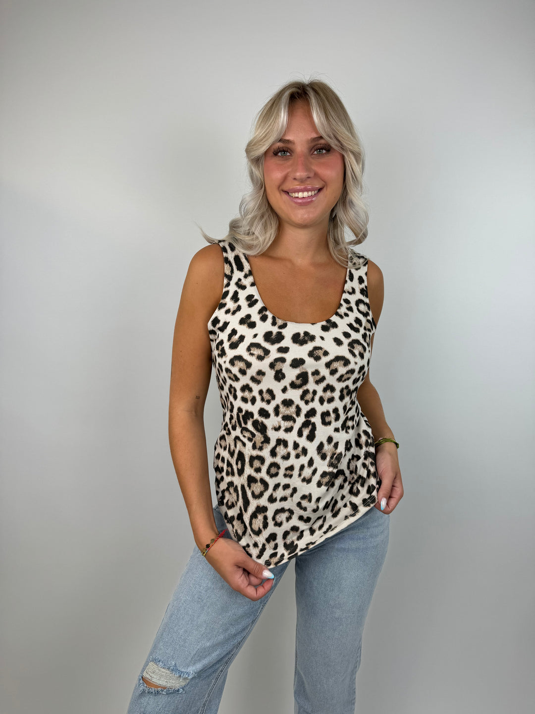 Basictop mit Leoprint Xenia