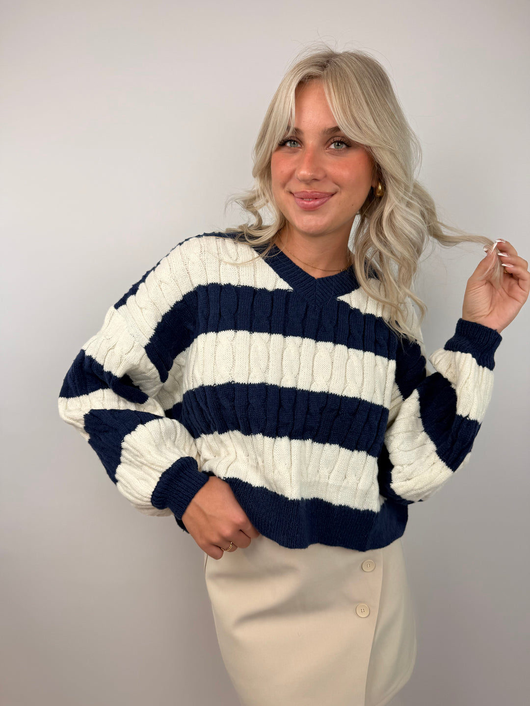 Pullover mit Zopfmuster Someday