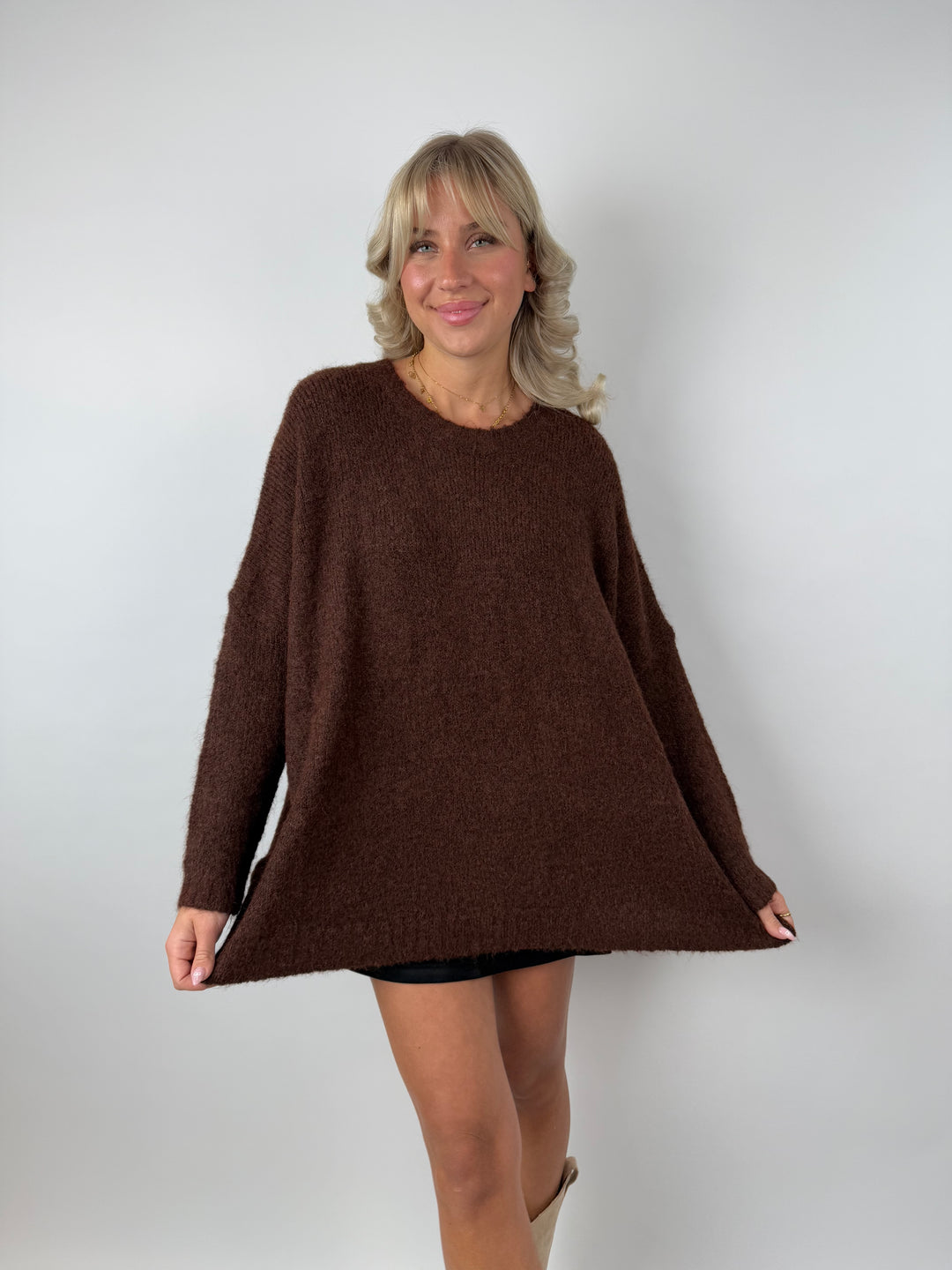 Oversize Strickpullover Casual Intense