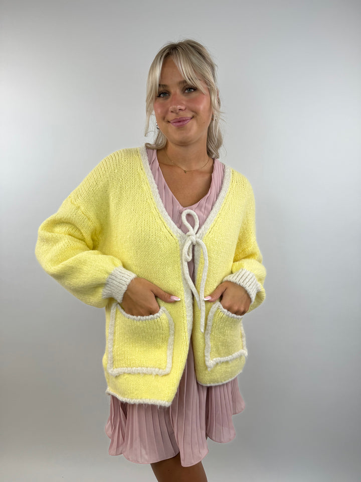 Oversize Cardigan Pretty Pastell