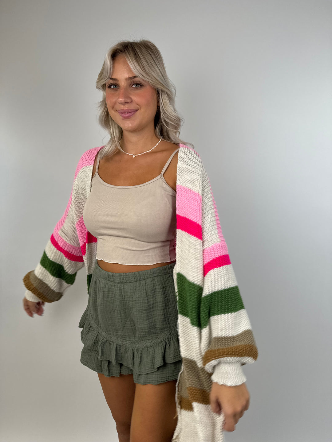 Langer Cardigan Good Vibes