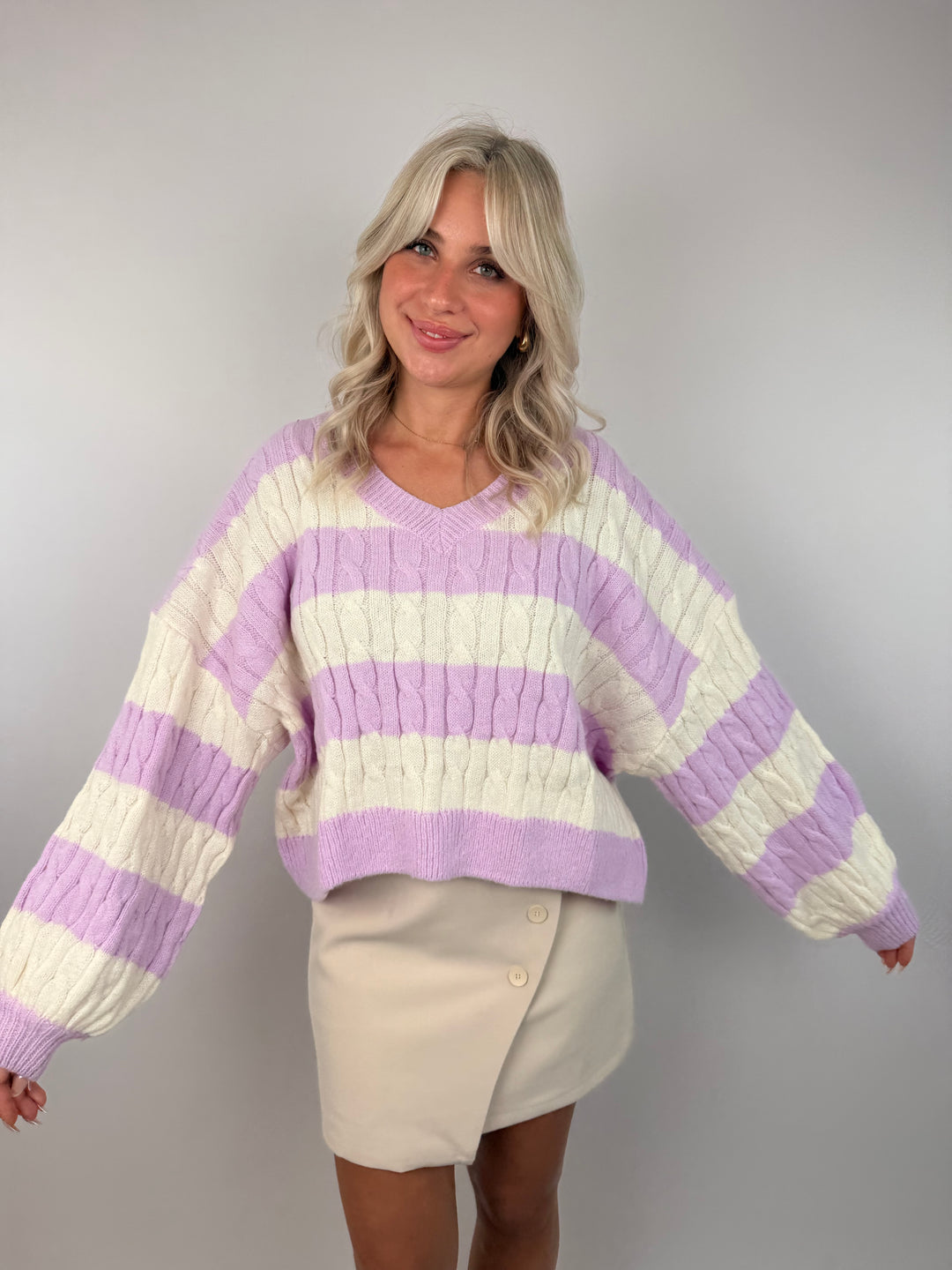 Pullover mit Zopfmuster Someday