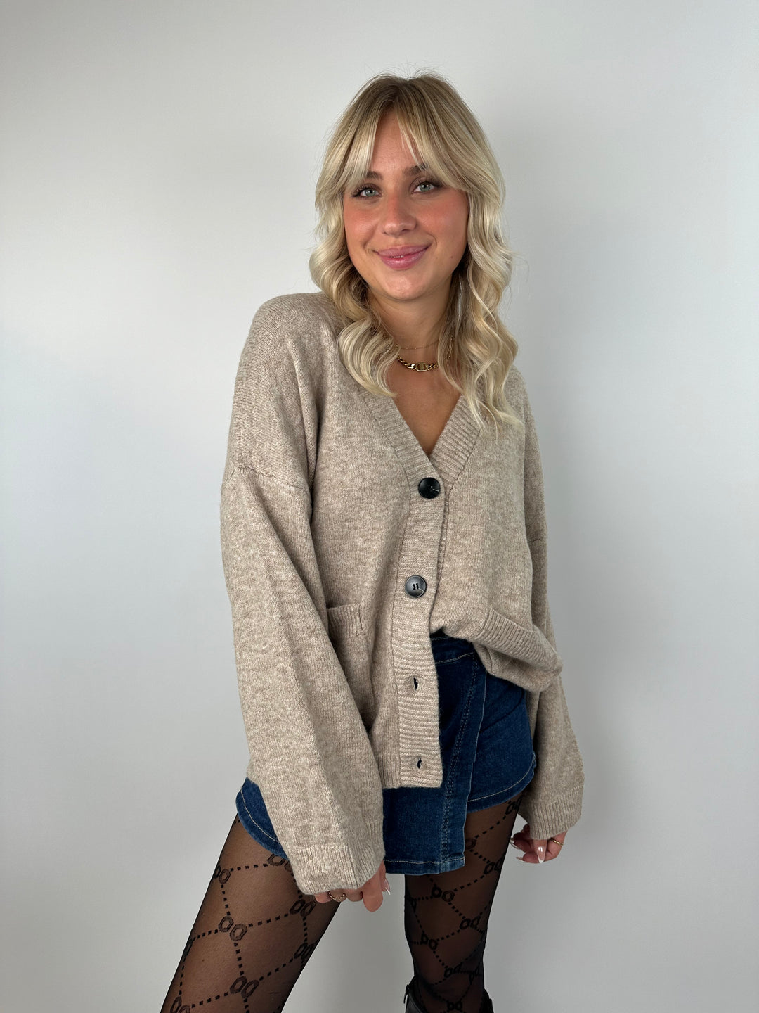 Oversize Cardigan Casual Love