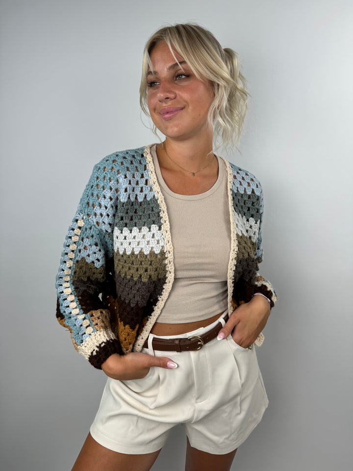 Gehäkelter Cardigan Hazel