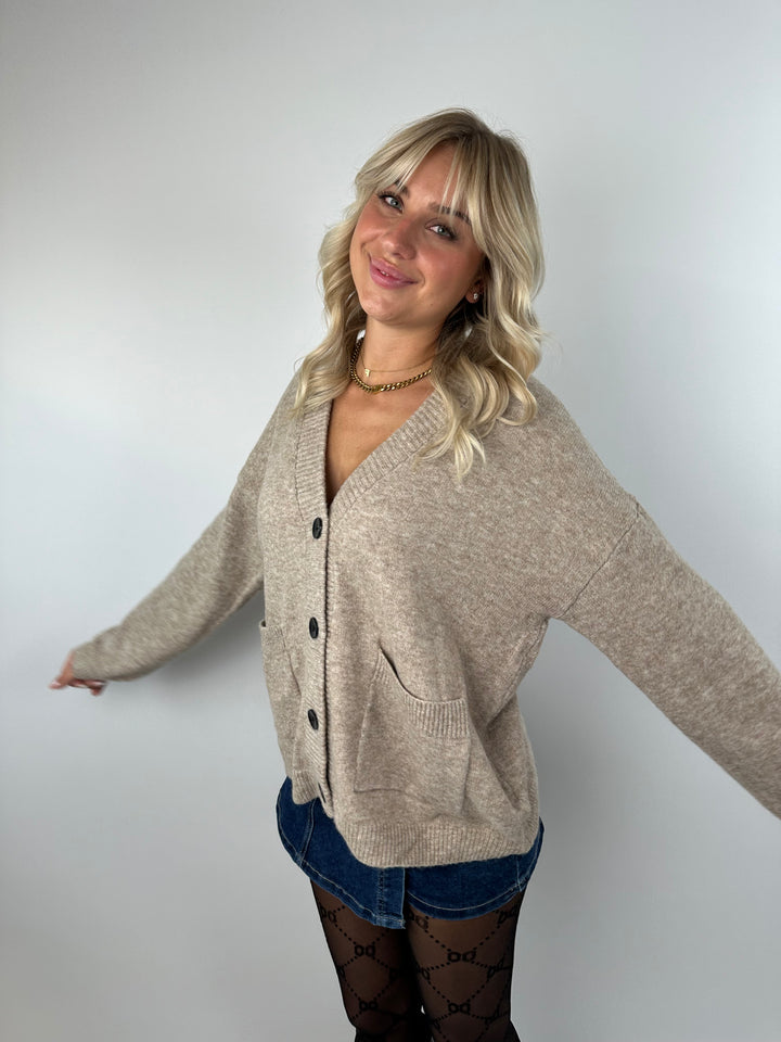 Oversize Cardigan Casual Love